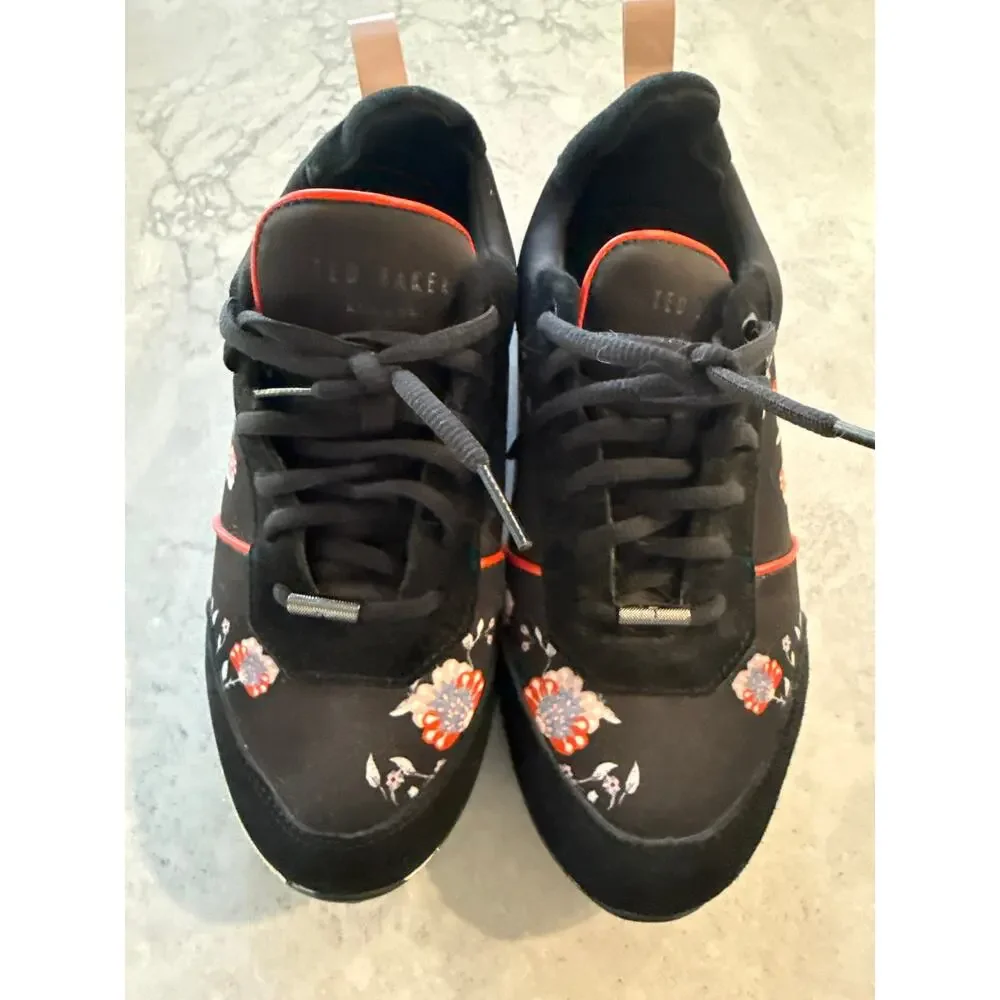 Ted Baker floral sneakers (size 37/US 7)